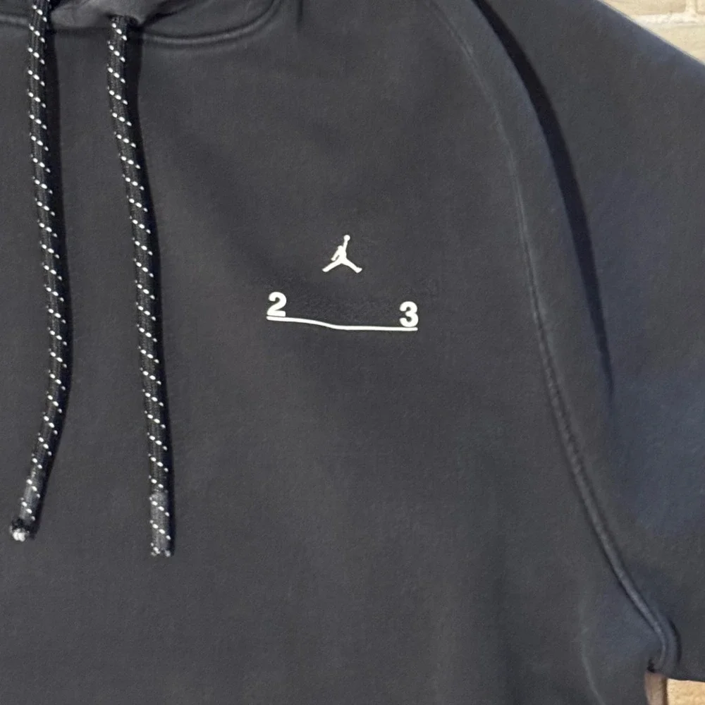 Jordan 23 Engineered‎ Fleece Hoodie Mens XS Black Pullover DQ7881-010